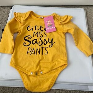 Little miss sassy pants long sleeve